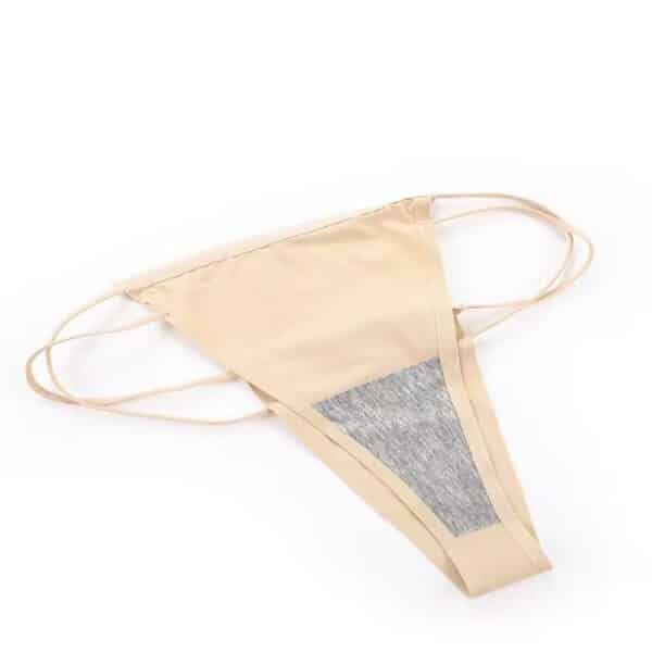 Front Buckle Underwear No underwire Yoga gathering defense under and hanging sexy Panties set - Image 6