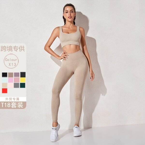 Hot Sexy Yoga Clothes Seamless Women's Sportswear Yoga Set Workout Clothes