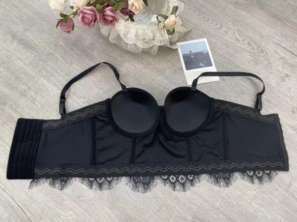 Vintage Lace Graphic Tops Women Crop Female Trendy Wholesale Sexy Bra Supplier Womens Corset Top panty bra - Image 3